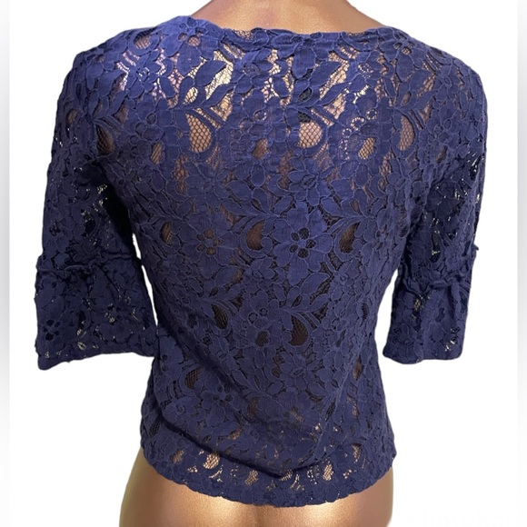 Bell Sleeve Lace Top - Picture 3 of 9